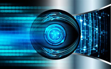 Siber devre gelecekteki teknoloji kavramı