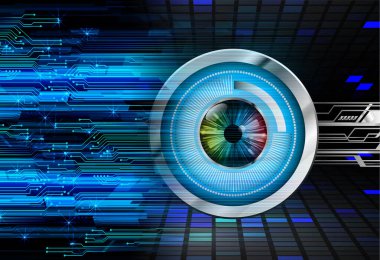 Siber devre gelecekteki teknoloji kavramı