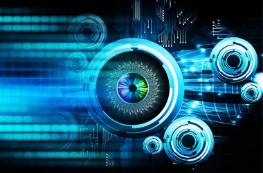 Siber devre gelecekteki teknoloji kavramı