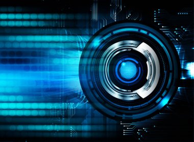 Siber devre gelecekteki teknoloji kavramı