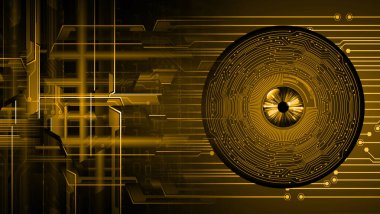 Siber devre gelecekteki teknoloji kavramı