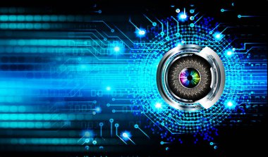 Siber devre gelecekteki teknoloji kavramı