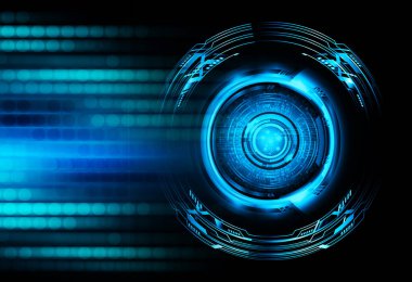 Siber devre gelecekteki teknoloji kavramı