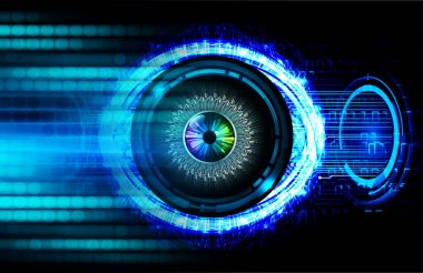 Siber devre gelecekteki teknoloji kavramı