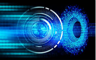 Siber devre gelecekteki teknoloji kavramı