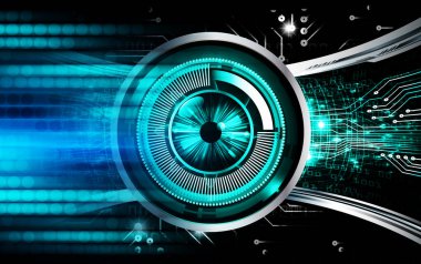 Siber devre gelecekteki teknoloji kavramı