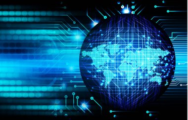 Siber devre gelecekteki teknoloji kavramı