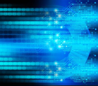 Siber devre gelecekteki teknoloji kavramı