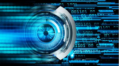 Siber devre gelecekteki teknoloji kavramı