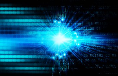 Siber devre gelecekteki teknoloji kavramı