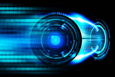 Siber devre gelecekteki teknoloji kavramı