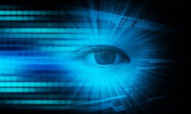 Siber devre gelecekteki teknoloji kavramı