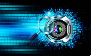 Siber devre gelecekteki teknoloji kavramı