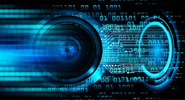 Siber devre gelecekteki teknoloji kavramı