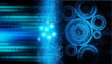 Siber devre gelecekteki teknoloji kavramı