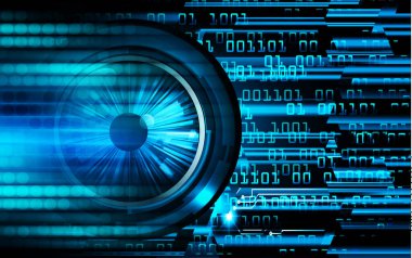 Siber devre gelecekteki teknoloji kavramı