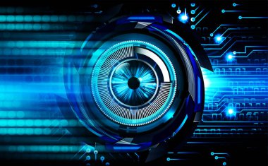 Siber devre gelecekteki teknoloji kavramı