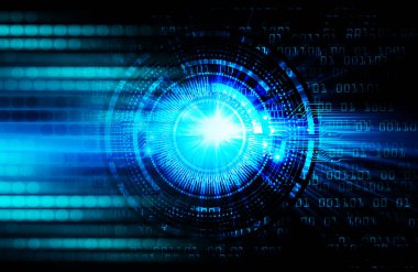 Siber devre gelecekteki teknoloji kavramı