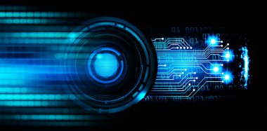 Siber devre gelecekteki teknoloji kavramı