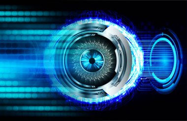 Siber devre gelecekteki teknoloji kavramı