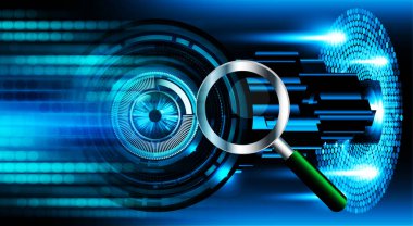 Siber devre gelecekteki teknoloji kavramı