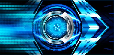 Siber devre gelecekteki teknoloji kavramı