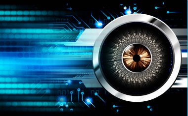 Siber devre gelecekteki teknoloji kavramı