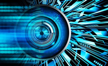 Siber devre gelecekteki teknoloji kavramı