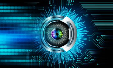 Siber devre gelecekteki teknoloji kavramı