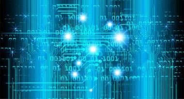 Siber devre gelecekteki teknoloji kavramı