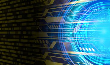 soyut teknoloji arkaplanı, vektör illüstrasyonu