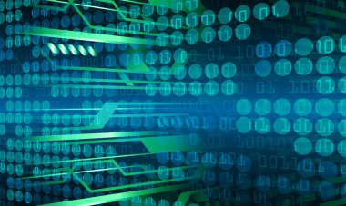 soyut teknoloji arkaplanı, vektör illüstrasyonu