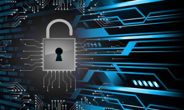 soyut teknoloji arkaplanı, vektör illüstrasyonu