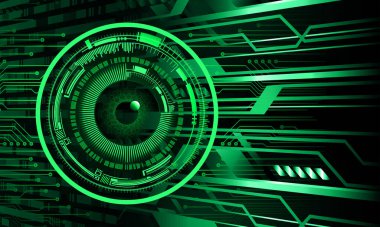 soyut teknoloji arkaplanı, vektör illüstrasyonu