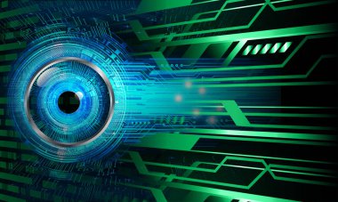 soyut teknoloji arkaplanı, vektör illüstrasyonu