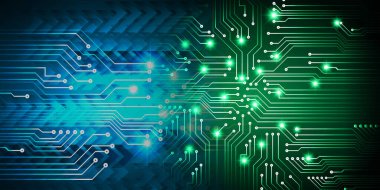 soyut teknoloji arka planı, vektör illüstrasyonu, siber güvenlik kavramı