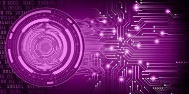 göz siber devre gelecekteki teknoloji konsepti