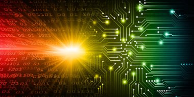 soyut teknoloji arka planı, vektör illüstrasyonu, siber güvenlik kavramı