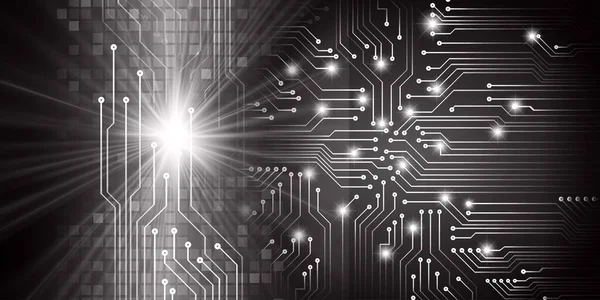 soyut teknoloji arka planı, vektör illüstrasyonu, siber güvenlik kavramı