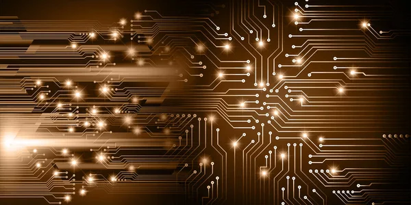 soyut teknoloji arka planı, vektör illüstrasyonu, siber güvenlik kavramı