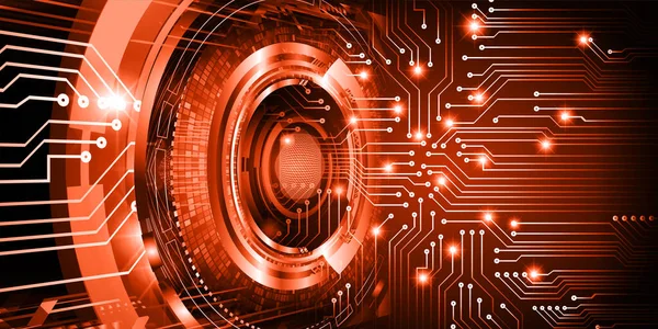 göz siber devre gelecekteki teknoloji konsepti