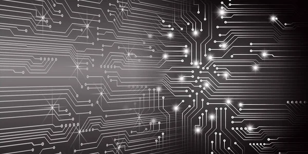 soyut teknoloji arka planı, vektör illüstrasyonu, siber güvenlik kavramı