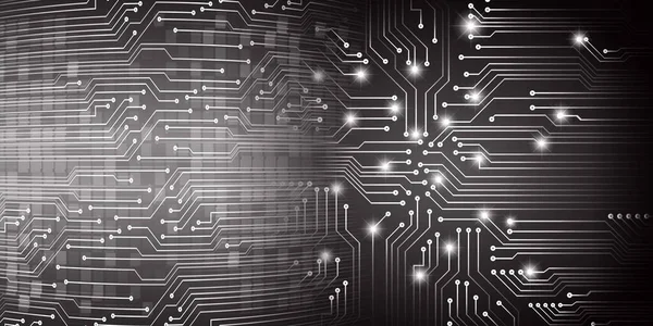 soyut teknoloji arka planı, vektör illüstrasyonu, siber güvenlik kavramı