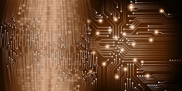 soyut teknoloji arka planı, vektör illüstrasyonu, siber güvenlik kavramı