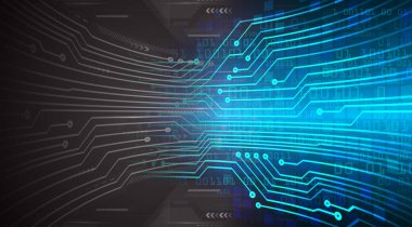 soyut teknoloji arka planı, vektör illüstrasyonu, siber güvenlik kavramı