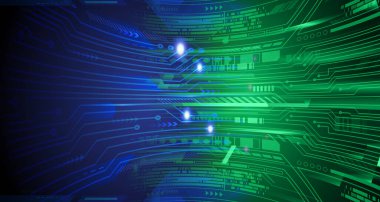 soyut teknoloji arka planı, vektör illüstrasyonu, siber güvenlik kavramı