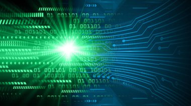 Siber devre gelecekteki teknoloji kavramı