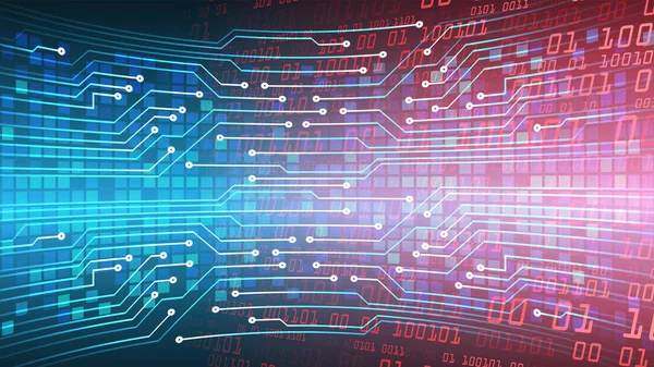 soyut teknoloji arka planı, vektör illüstrasyonu, siber güvenlik kavramı