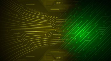 soyut teknoloji arka planı, vektör illüstrasyonu, siber güvenlik kavramı