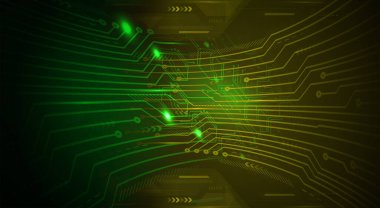 soyut teknoloji arka planı, vektör illüstrasyonu, siber güvenlik kavramı